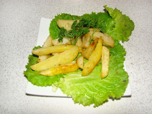 Картофель, запеченный с карри. Рецепт приготовления с фото