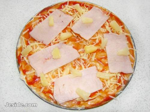 пицца гавайская, гавайская пицца рецепт, пицца с ветчиной, пицца с ветчиной рецепт, пицца с ветчиной и сыром, пицца с ананасами и ветчиной, пицца с ананасами, пицца с ананасами рецепт, пицца с ветчиной и ананасами